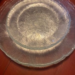 Arcopal dishes 4 dinner plates 3 salad plates